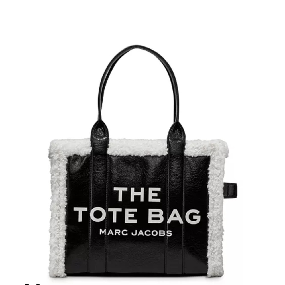 Marc Jacobs Sherpa Crinkle Large Tote Bag